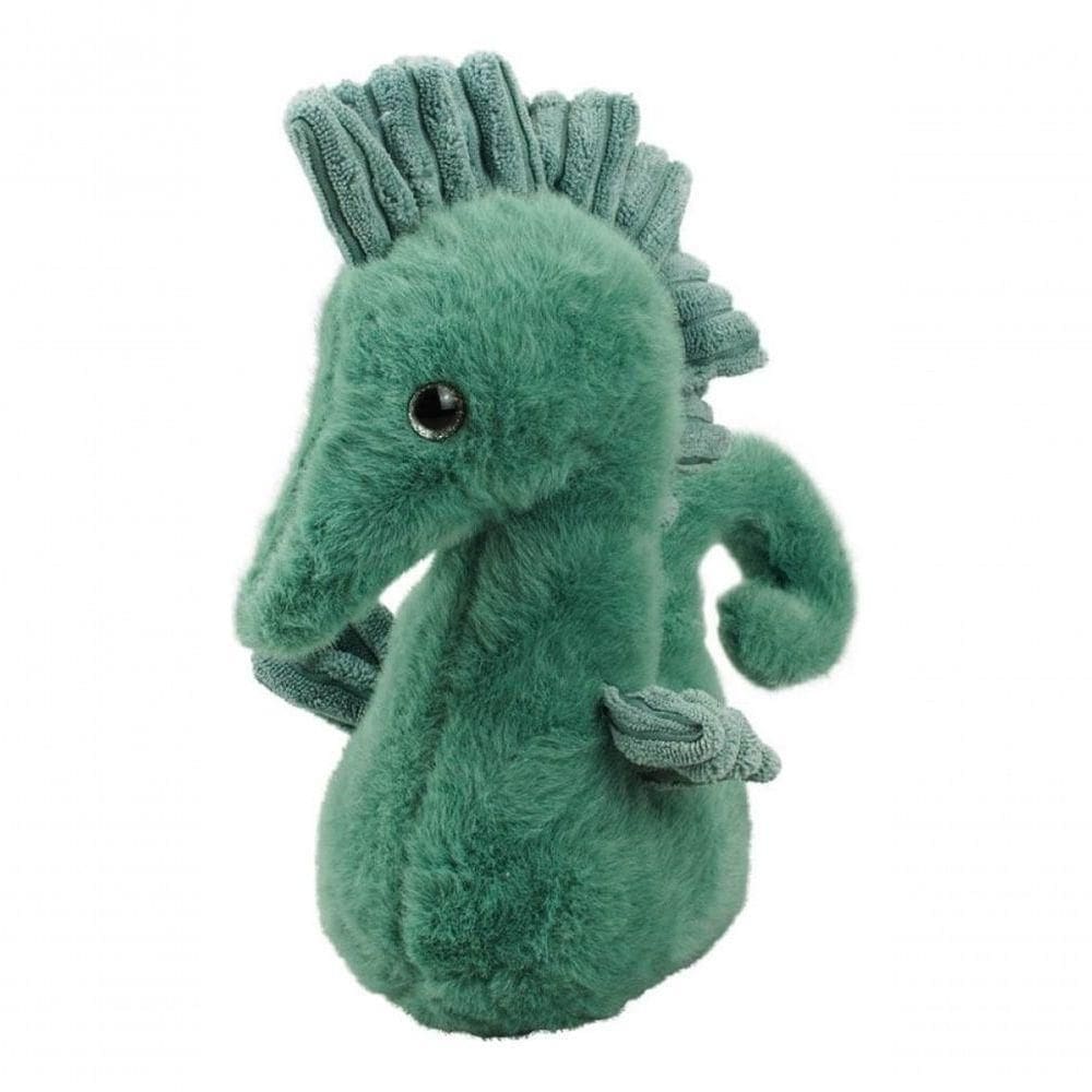 Cavalo Marinho Verde De Pelúcia Presente Fofinho Fofo 27 Cm