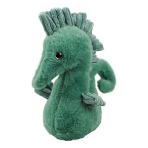 Cavalo Marinho Verde De Pelúcia Presente Fofinho Fofo 27 Cm