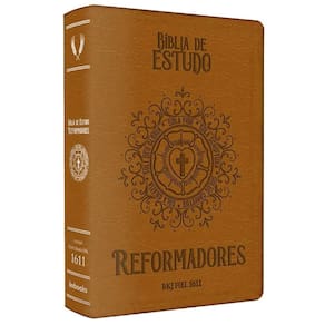 Biblia de Estudo dos Reformadores Capa Caramelo
