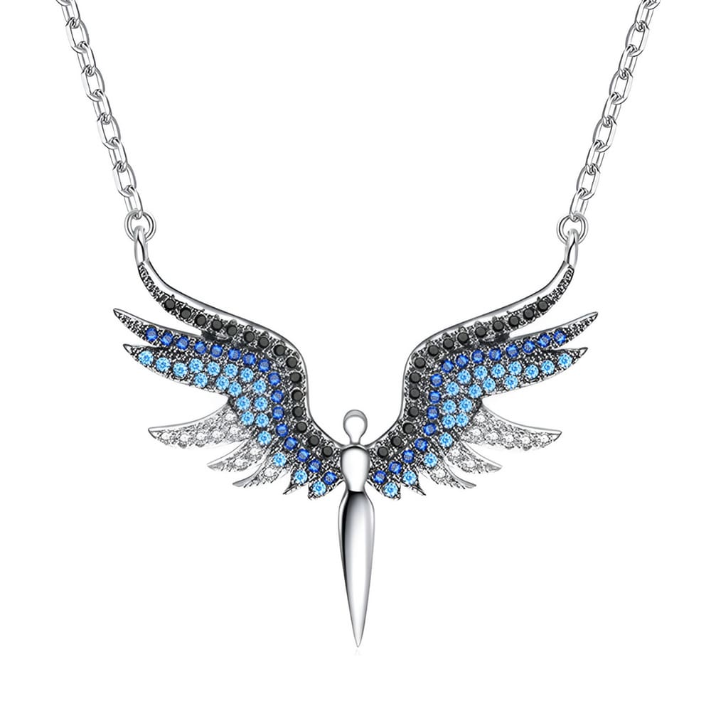 Colar Corrente Feminino Angel Zircônia