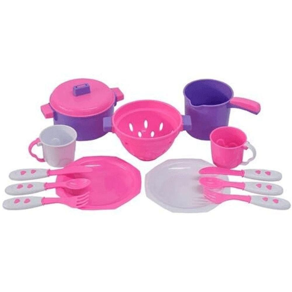 Kit Cozinha Completa - Calesita - Rosa