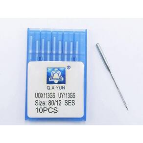 Agulha Elástico Curta com 10 UO113 12 SES QX - QXyun