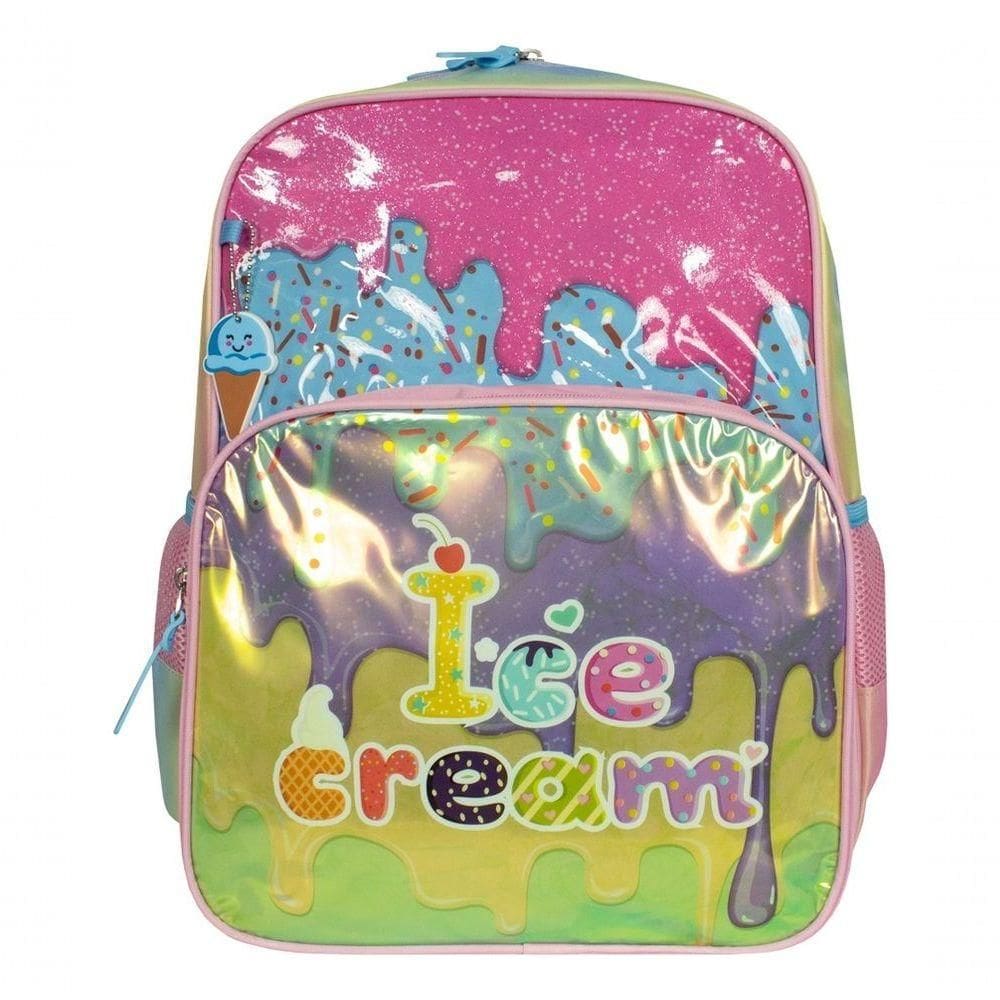 Mochila Costas Escolar Up4you Petit Slime Sorvete Color
