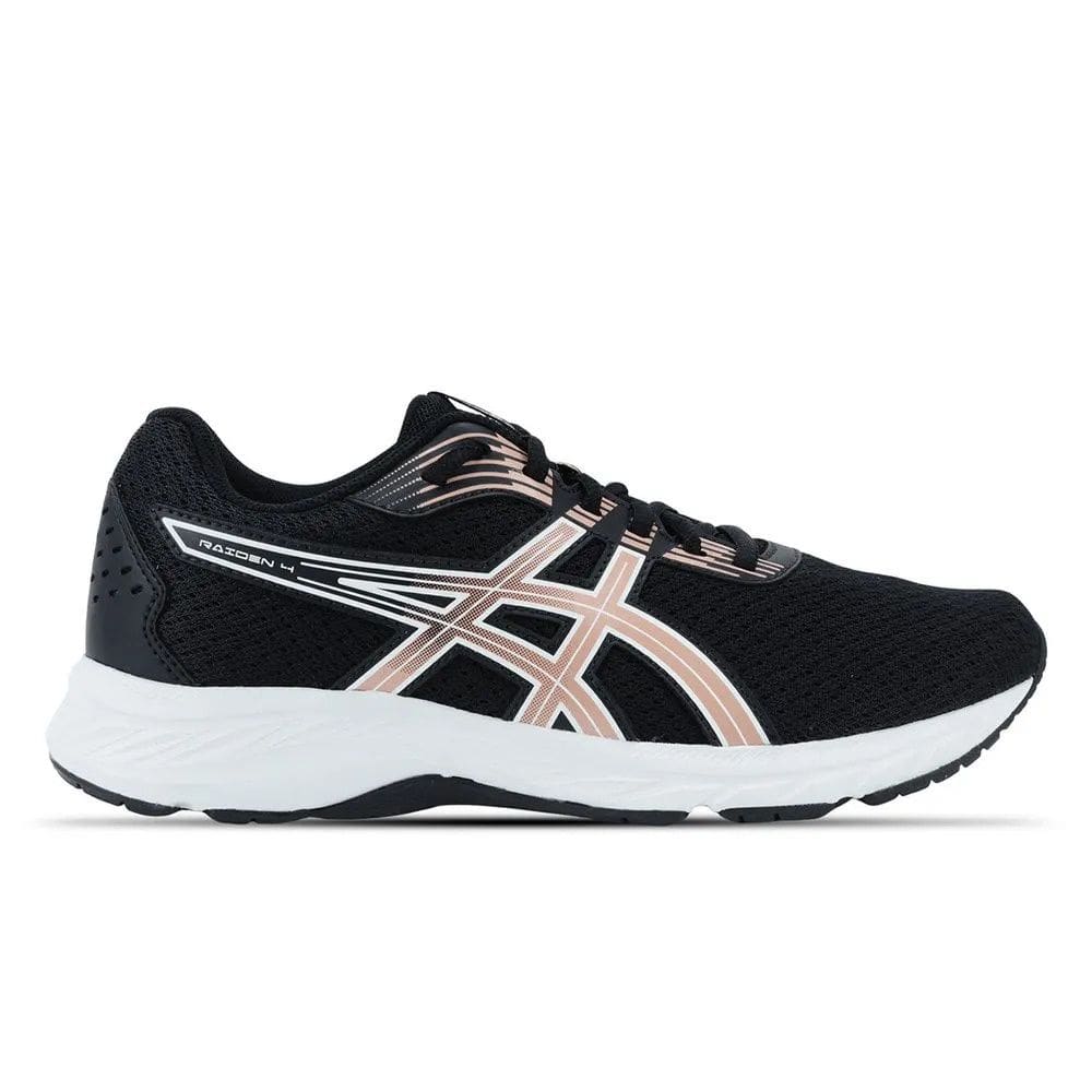 Tênis Asics Raiden 4 Black Rose Gold-Feminino