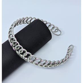 Colar Choker Feminino Aro Rígido circulares vazado elos Grosso Folheado Ouro Dourado Prata Luxo Fashion Moda Blogueira