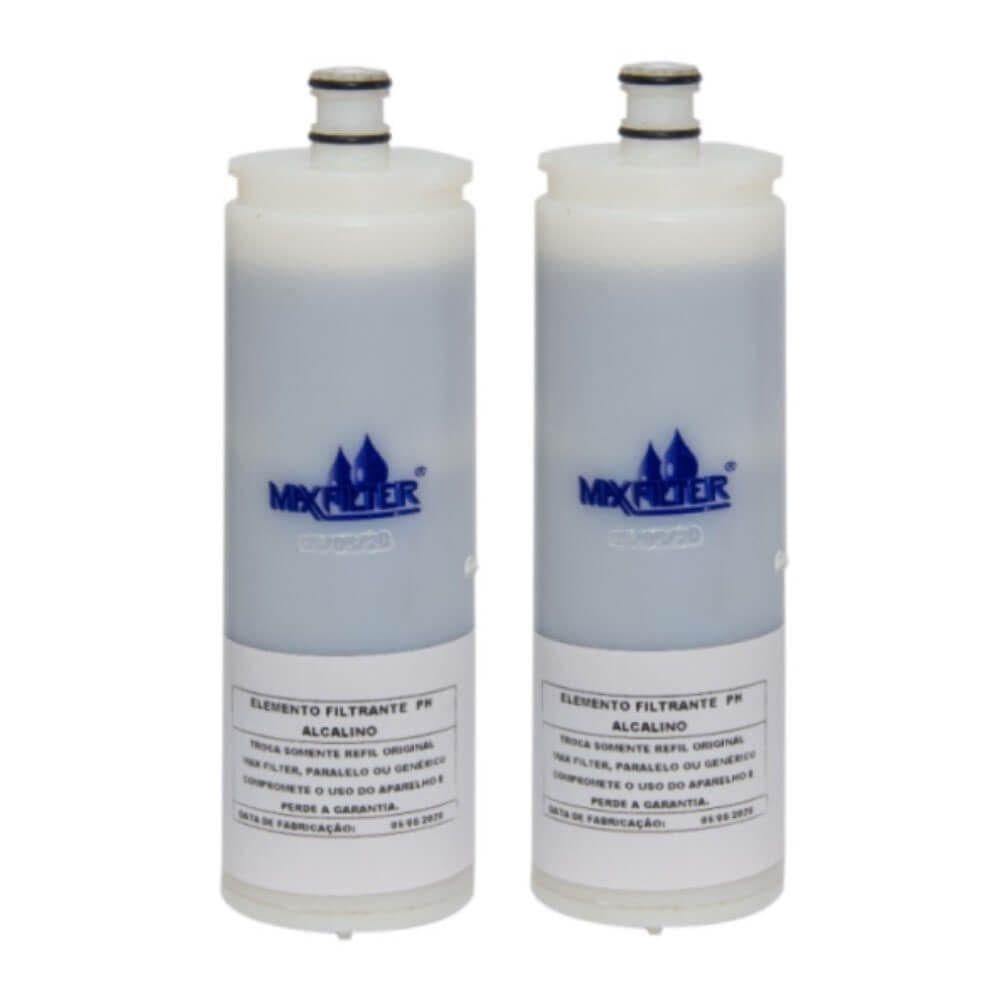 Kit 2 Refis Purificador Maxquality Alcalino - Maxfilter