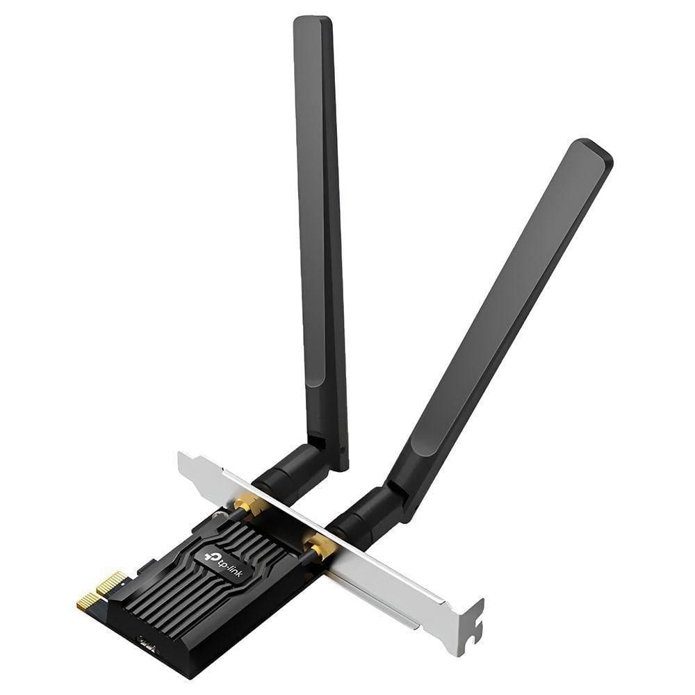 Adaptador Pci-exp Tp-link Archer Tx20e Ax1800 574 Mbps Em 2.4ghz + 1800 Mbps Em 5ghz - Preto