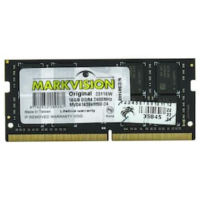 Memória Ram Para Notebook Markvision Ddr4 16gb 2400mhz - Mvd416384msd-24
