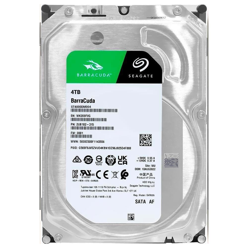 Hd Interno Seagate 4tb 3.5" Barracuda St4000dm004 5400 Rpm