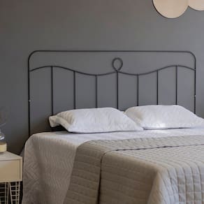 Cabeceira para Cama Aramada Vaticano - Queen Preto