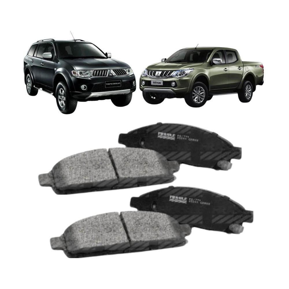 Pastilha de Freio Pajero Dakar HPE 4X4 4M41 3.2 L 16V Dohc L4 2008 A 2011 Dianteira Fras-le