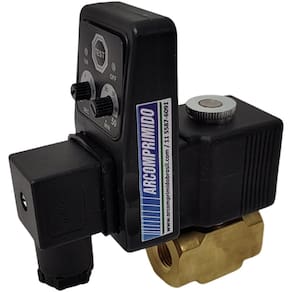 Purgador Automático Eletrônico Ar Comprimido Pressão 250 Bar