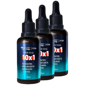 Kit c/ 3 Sérum Facial 10x1 Max Love