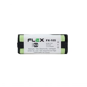 Bateria Para Telefone S- Fio Tipo 53 2.4v 830mah Fx-105 - Flex Gold -