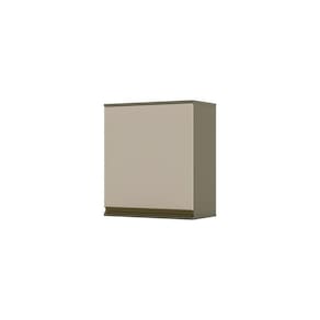 Armário Aéreo 01 Porta 60 Cm Connect Henn Duna Com Cristal