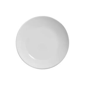 Jogo 06 Pratos Rasos em Cerâmica Coup Branco 28cm - Scalla