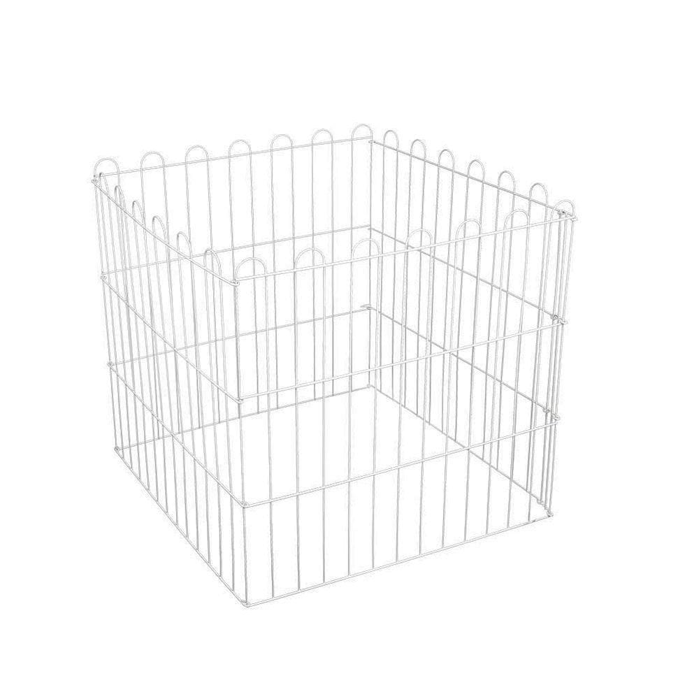 Cercado 01 Pet 4 Módulos 60x60cm Cada Tela Aramada Animais Pequeno E Médio Porte Cães - Gudim