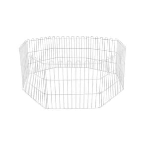 Cercado 01 Pet 8 Módulos 60x60cm Cada Tela Aramada Animais Pequeno E Médio Porte Caes - Gudim