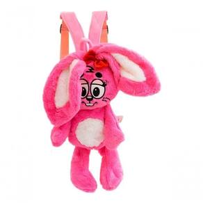 Mochila Coelho Dalila De Pelúcia 50x24cm - Turma Da Mônica