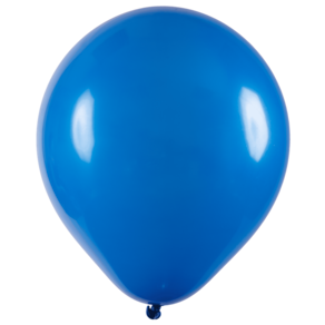 BALÃO LISO - ART-LATEX Nº16 - AZUL - Pacote com 12 unidades