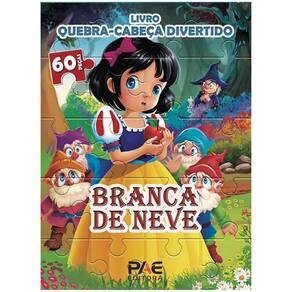 Livro Quebra-Cabeca Divertido Branca De Neve