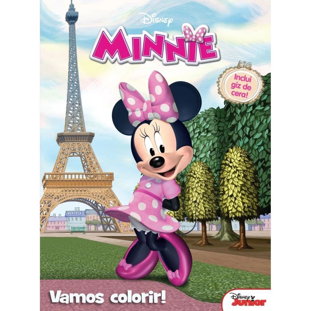 Livro Disney - Vamos Colorir - Minnie