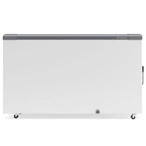 Freezer Plano Vidro Reto Deslizante Com Led Ghd400l Gelopar Expositor 395 Litros Cinza 110v