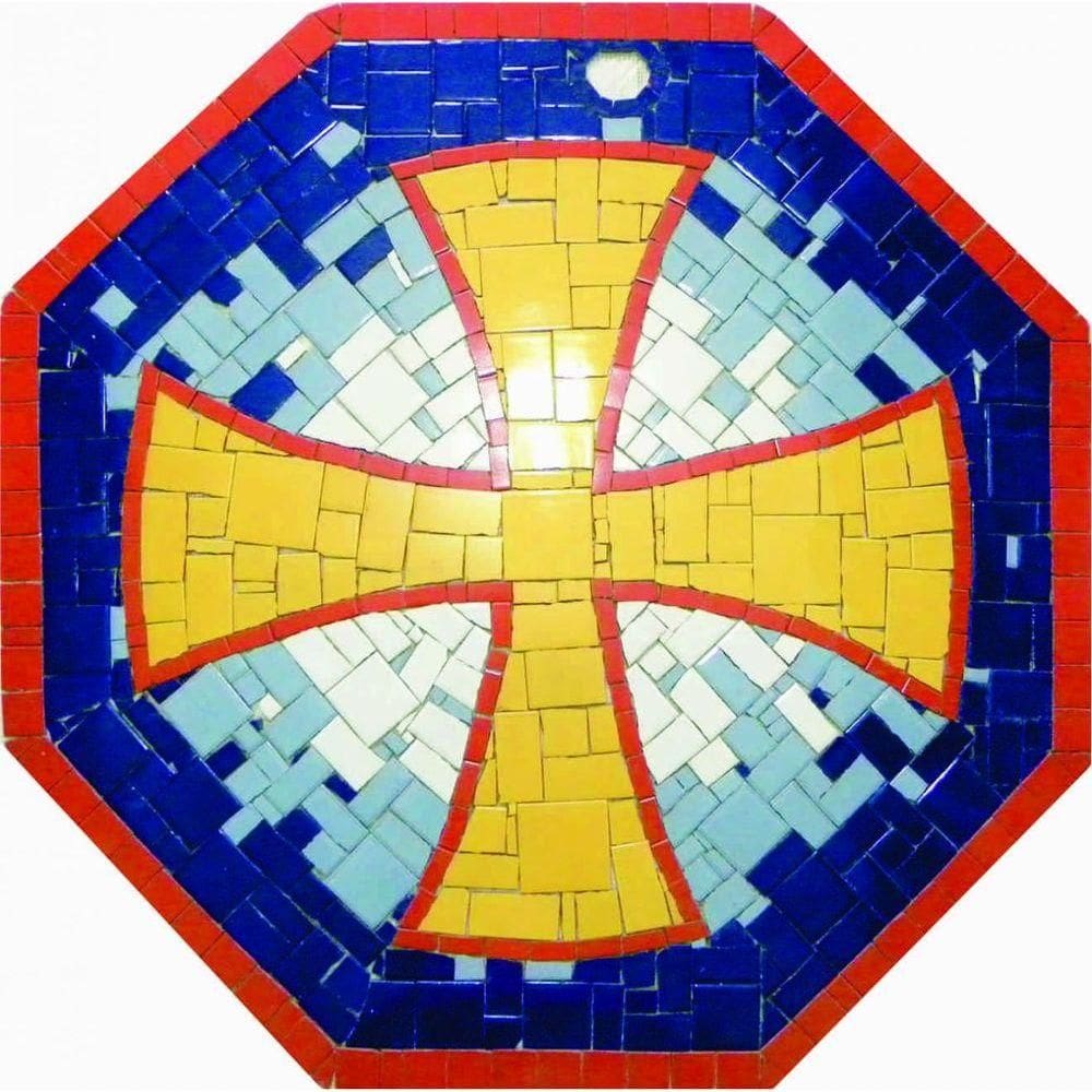Símbolo Brasão Sacro - Cruz Pia Batismal