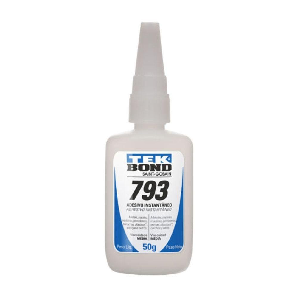 Adesivo Instantâneo 793 50gr - Tekbond