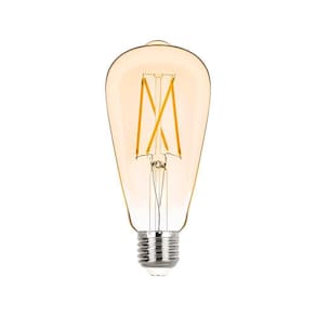Lâmpada Led Stella Filamento Vintage St64 2w E27 Bivolt