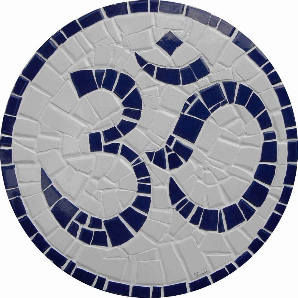 Mandala De Parede Om Tamanho 80cm