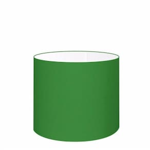 Cúpula Abajur Cilíndrica Cp-8015 Ø35x25cm Verde Folha