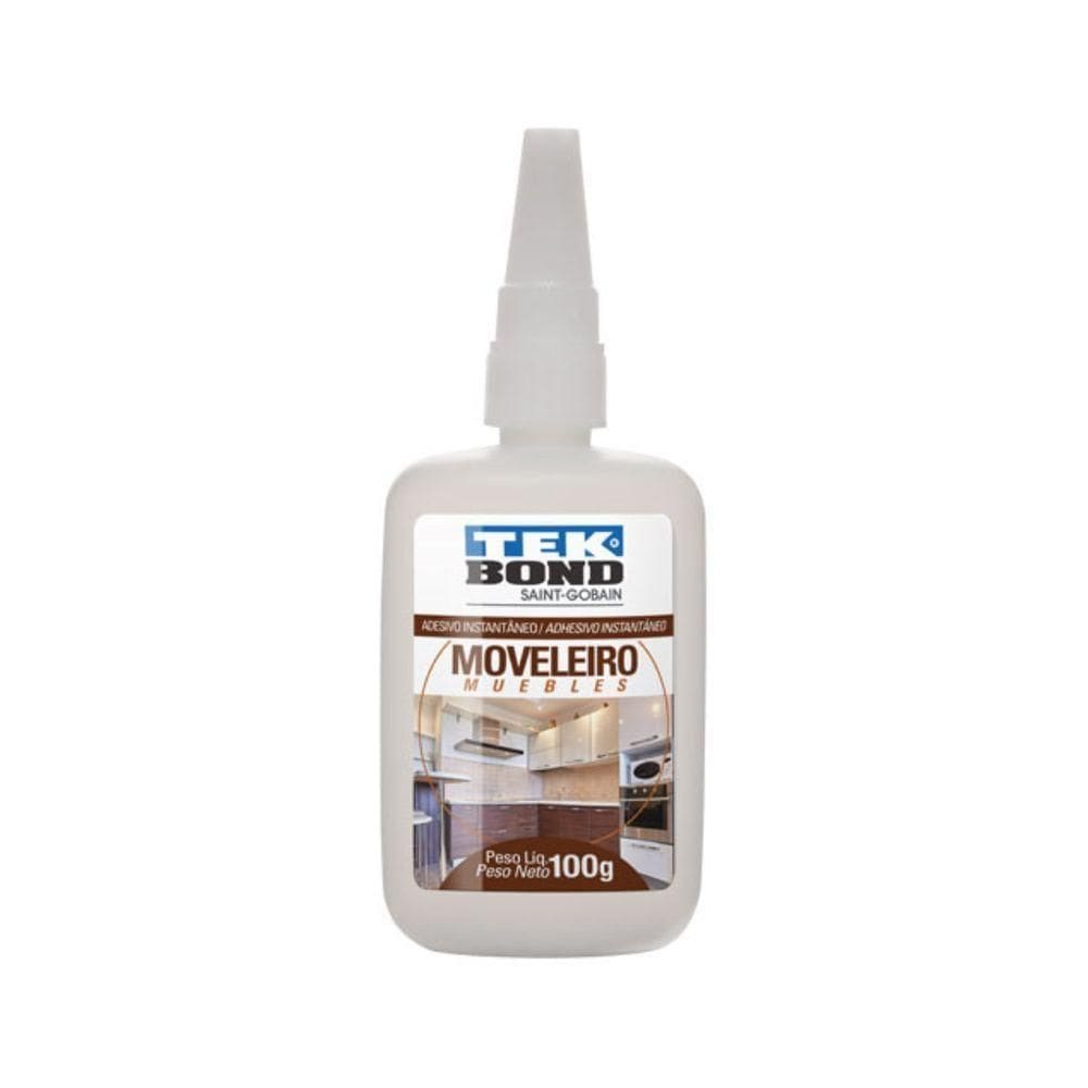Adesivo Instantâneo Moveleiro 100g - Tekbond