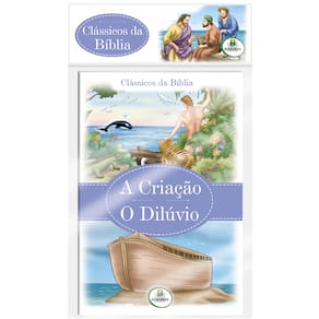 Kit Livro Infantil Clássicos Da Bíblia - 10 Belas Histórias