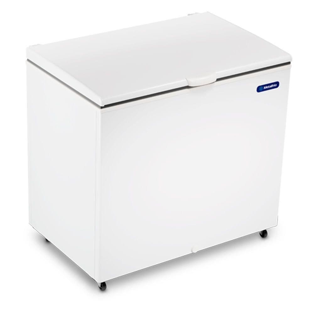 Freezer Horizontal Dupla Ação Da302 Metalfrio Conservador 293 Litros Branco 110v