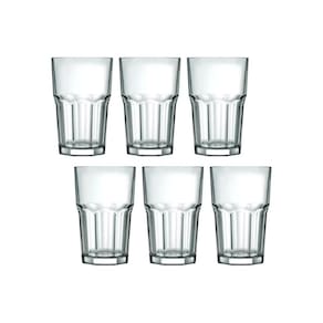 Jogo Copo Água Suco Long Drink Bristol 520ml - 6 Peças