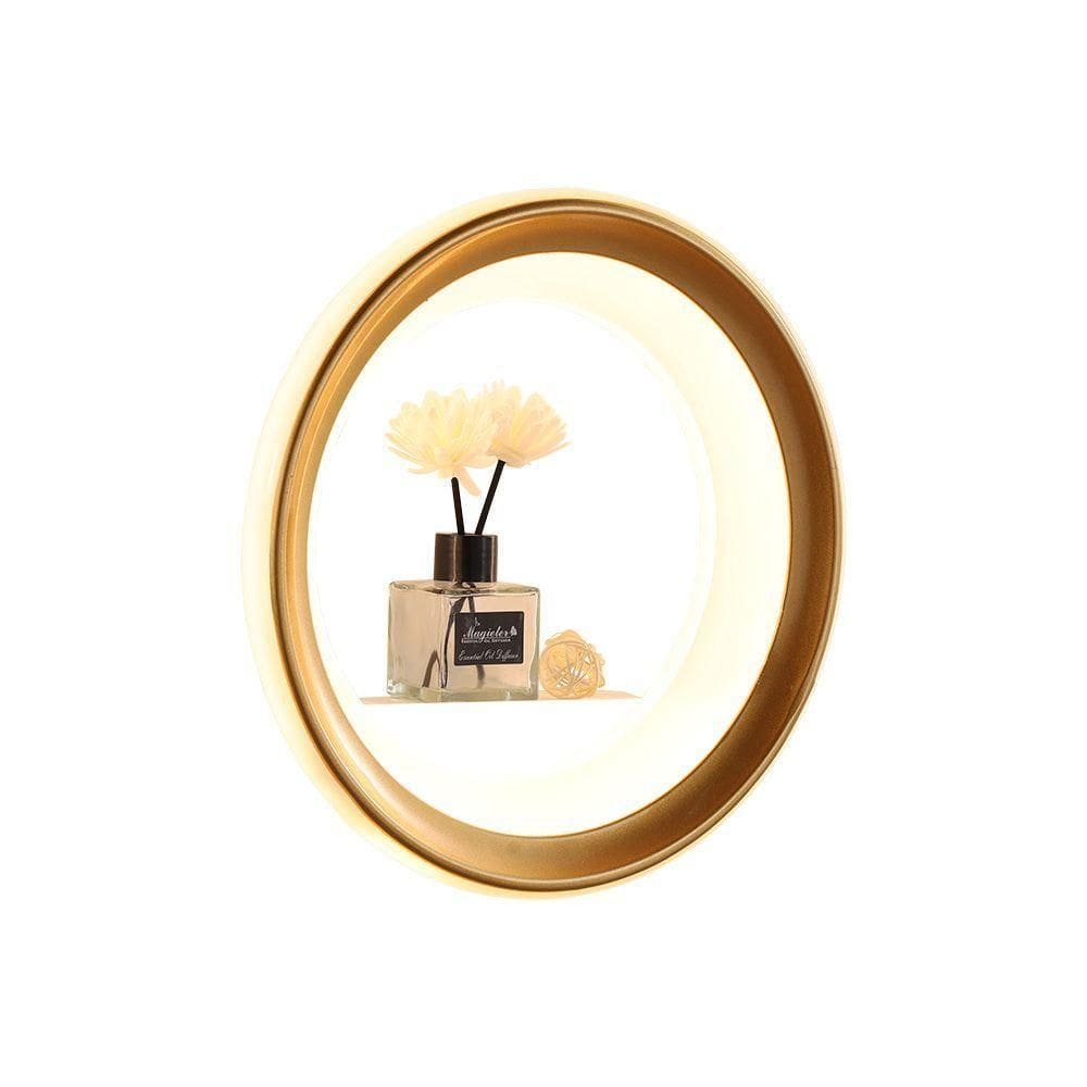Arandela Skylight Veneza 3114 Dourada Led Bivolt Dourado - Branco