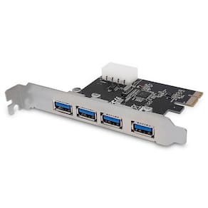 Placa Pci-e Controladora F3, 4 Portas Usb 3.0 - Jc-pci-3.0