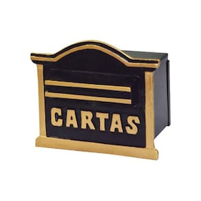 Caixa De Correio Para Cartas Paulista Detras 12x17x11cm