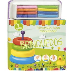 Livro Infantil Diversão Com Massinha - Todo Livro - Brinquedos