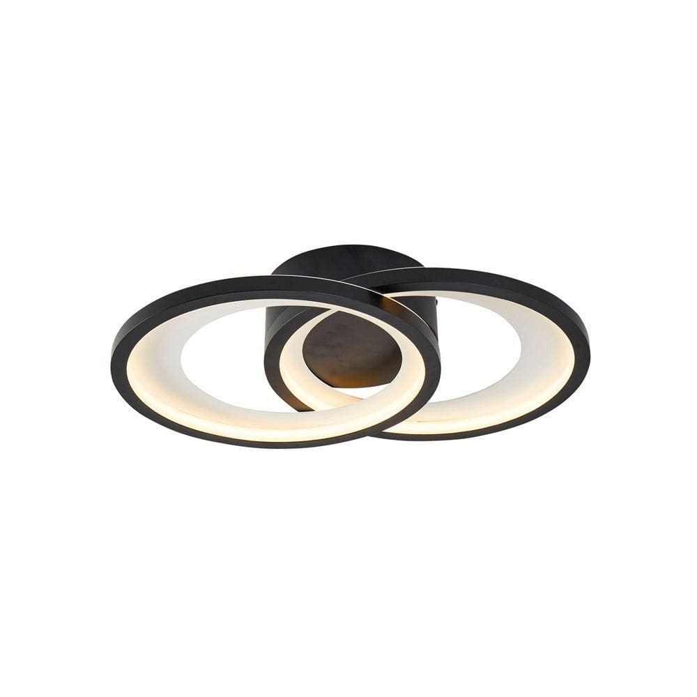 Plafon Nordecor Zahal Eli 2514 Led Bivolt Preto