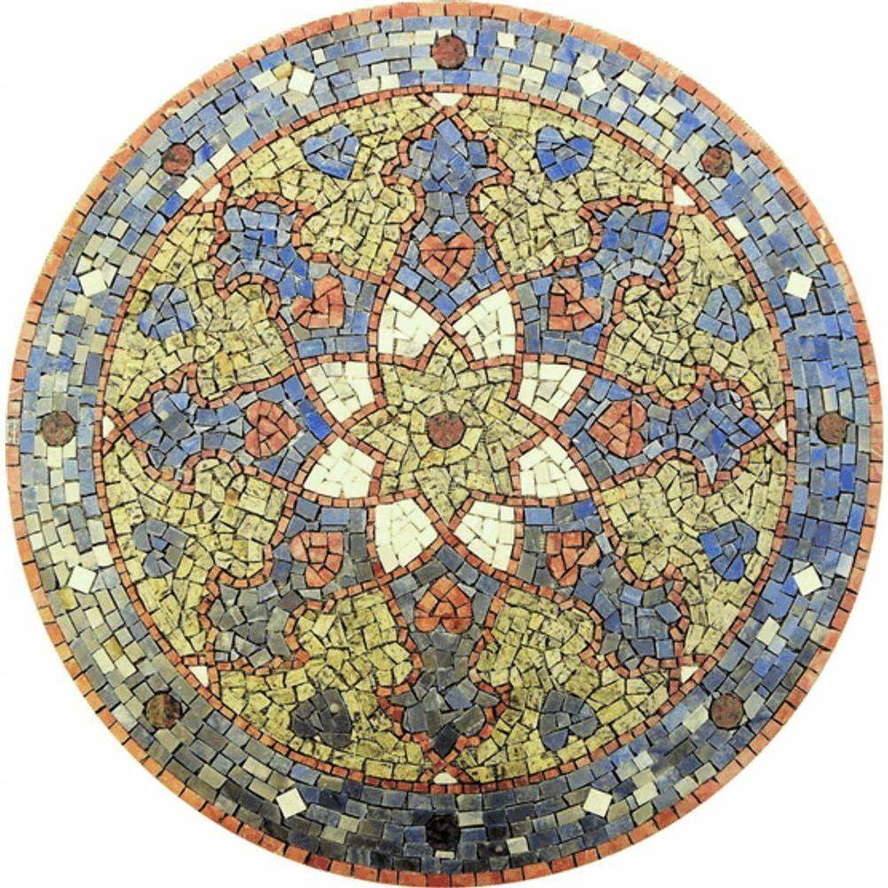 Mandala Indiana Piso Mosaico Noite árabe
