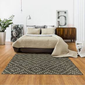 Tapete 100x150cm Foffo Design Sala de Estar Bege