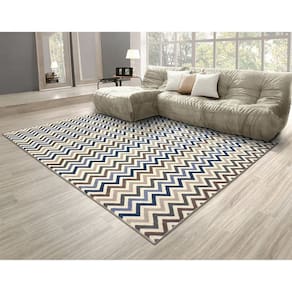 Tapete 150x200cm Supreme Tapetes Azul