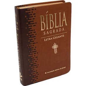 Bíblia Sagrada Letra Gigante Com Índice NTLH - SBB