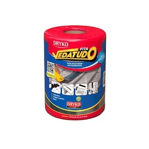 Fita Vedatudo Alumínio Multiuso Autoadesiva - Dryko 20cm X 10m