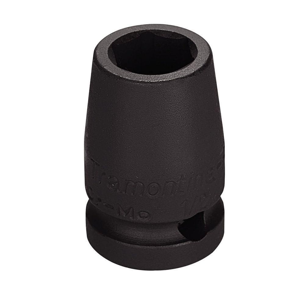 Soquete Impacto Sextavado Aço Cromo Molibdênio 18mm - Encaixe 1/2pol Tramontina Pro Tramontina