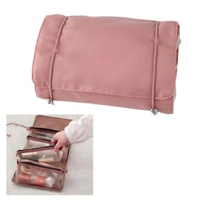 Necessaire Cosmetico Higiene Pessoal Maquiagem Acessorio Bolsa Viagem Mala Resistente Portatil
