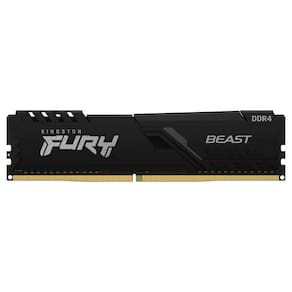 Memória Ram Kingston Fury Beast Ddr4 8gb 3200mhz - Preto (kf432c16bb/8)