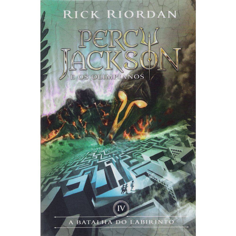 PERCY JACKSON E OS OLIMPIANOS - VOL IV - A BATALHA DO LABIRINTO( fora de catálogo)